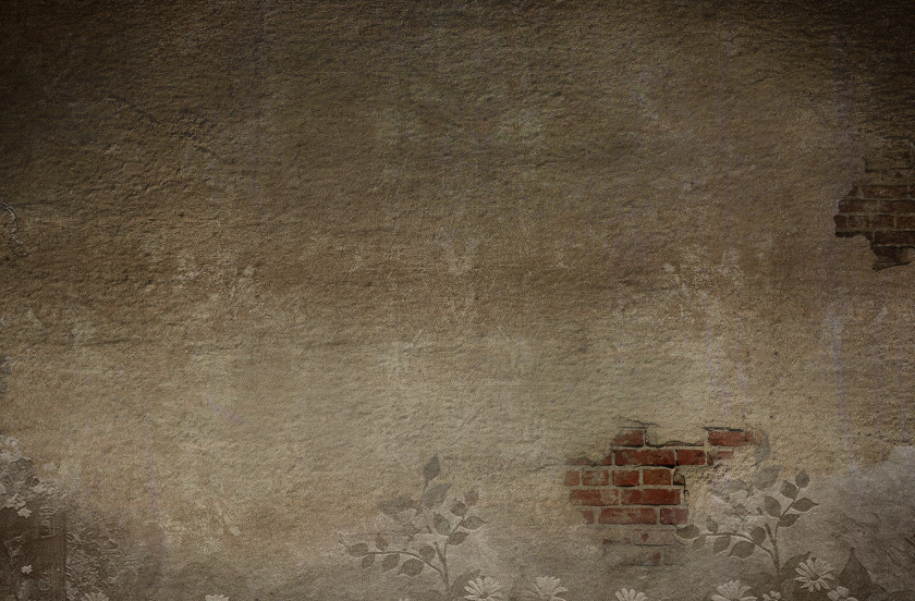 Dark Gray Mottled Red Brick Wall Background, Old Houses Floor Brown Computer Wallpaper PNG