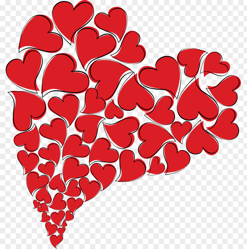 Heart Red Valentine's Day Clip Art PNG