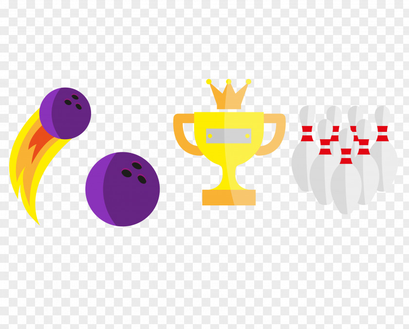 Vector Bowling Trophy At The 2014 Asian Games Ten-pin Euclidean PNG