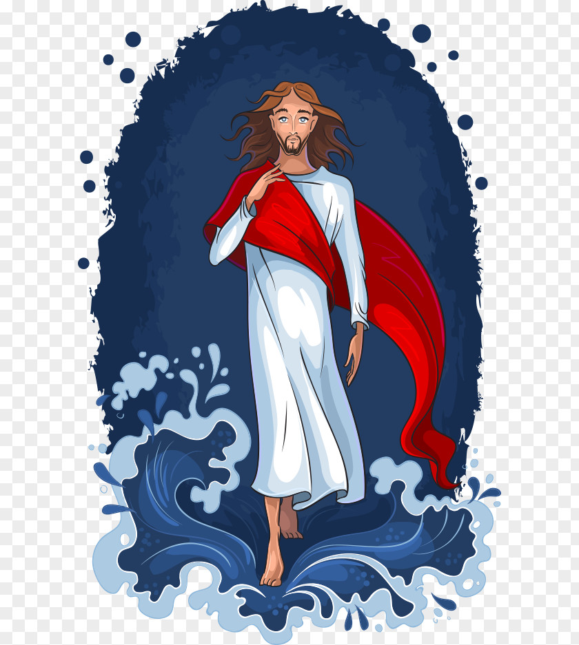 Vector Cartoon Spray With Jesus Stock Photography Royalty-free Illustration PNG