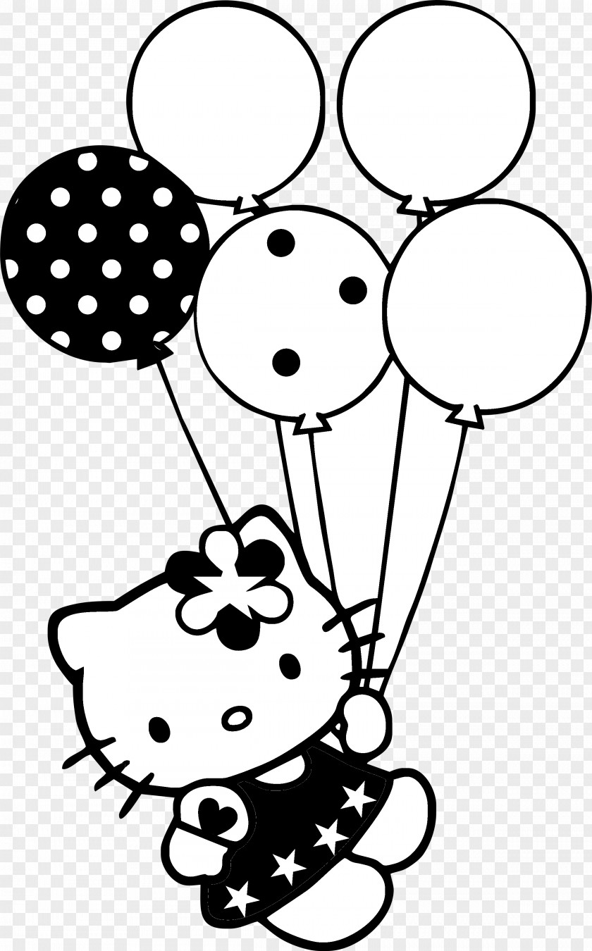 Balloon Hello Kitty Toy Birthday Party PNG