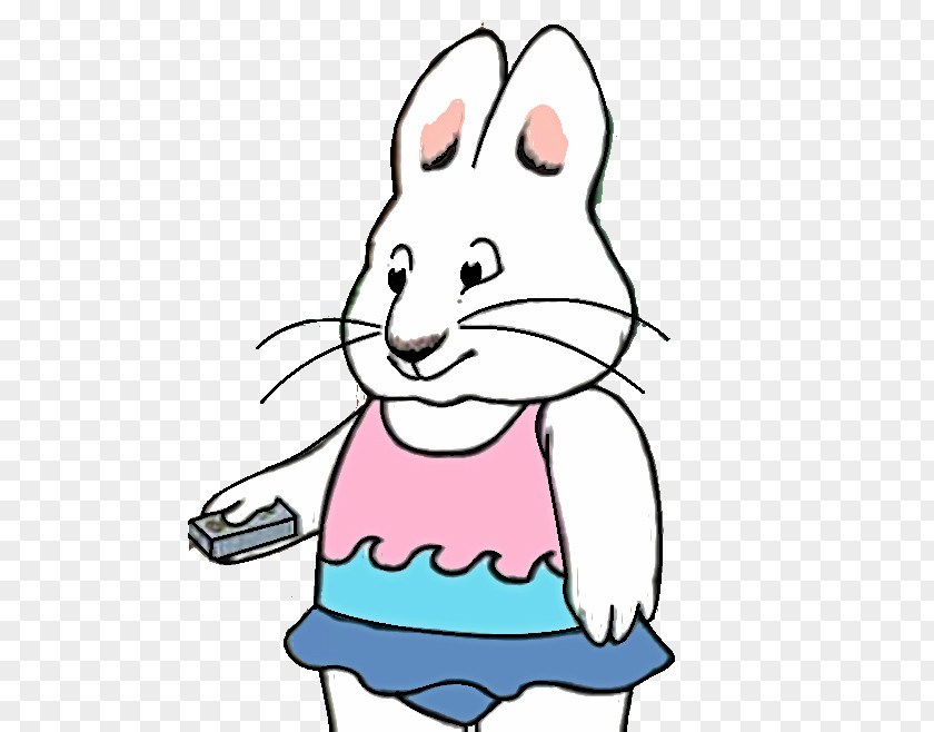 Cartoon Grandmother Swimsuit Rabbit Ruby's Penny Carnival PNG