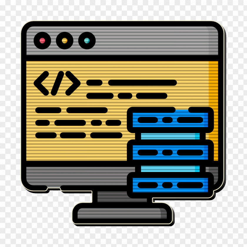 Code Icon Data Web Design PNG