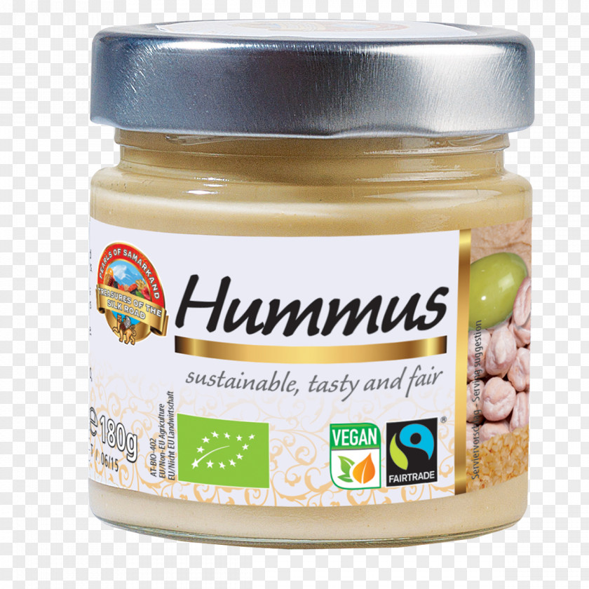 Hummus Fair Trade Vegetarianism Gluten Organic Food PNG