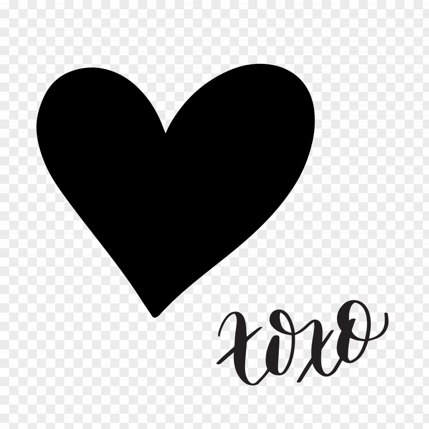 I Love You Heart Font PNG