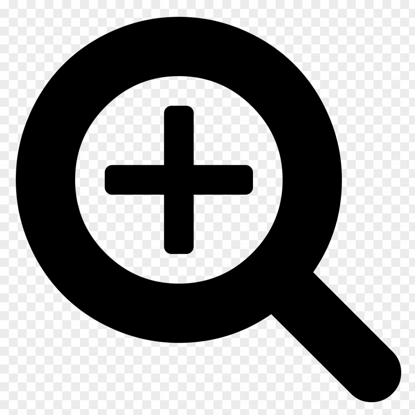 Search Button Zooming User Interface Font Awesome PNG