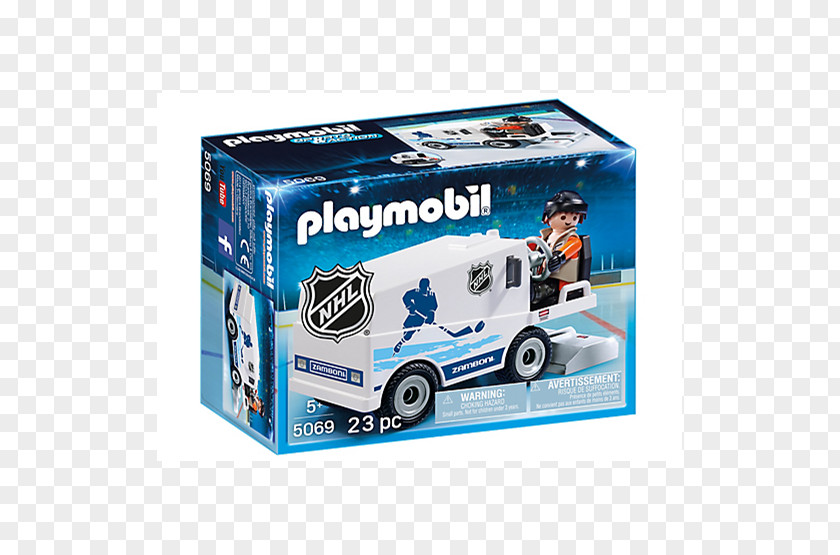 Toy Playmobil Ice Resurfacer National Hockey League Amazon.com PNG