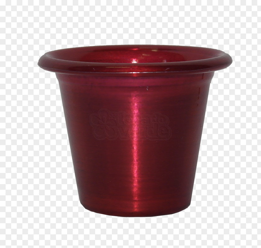 Vase Flowerpot Plastic Green Red PNG
