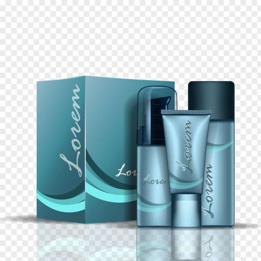 Vector Men's Health Care Lotion Cosmetics Cream Moisturizer PNG