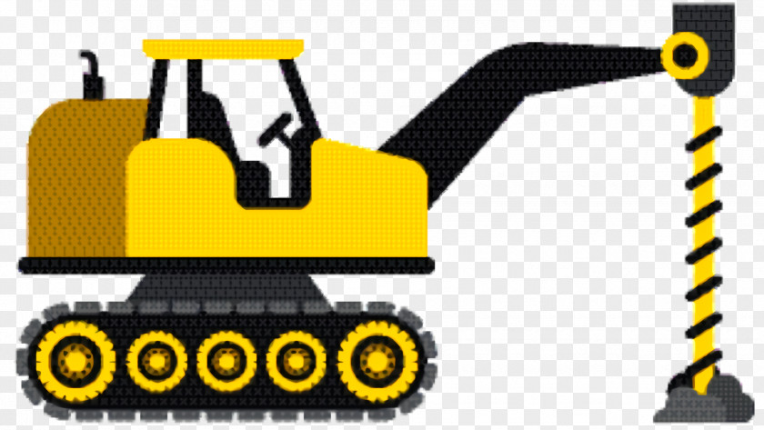 Bulldozer Vehicle Recycling Background PNG