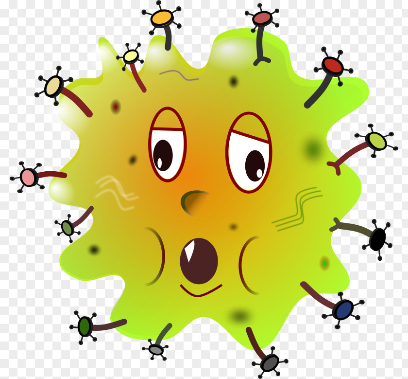 Bacteria Infection Cliparts Germ Theory Of Disease Cartoon Clip Art PNG
