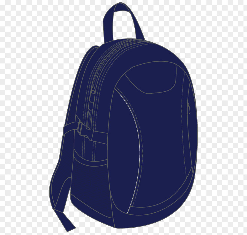 Bag Backpack Purple PNG