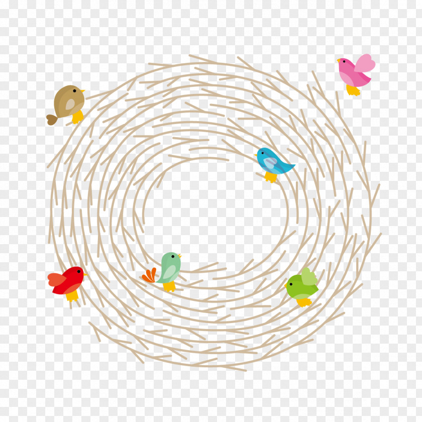 Creative Bird Nest Edible Birds PNG