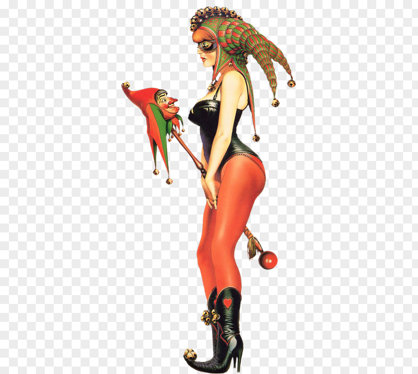 Joker Pin-up Girl Red Queen Of Hearts PNG girl of Hearts, joker clipart PNG