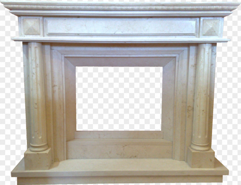 Portal Fireplace Column Pilaster Biokominek PNG