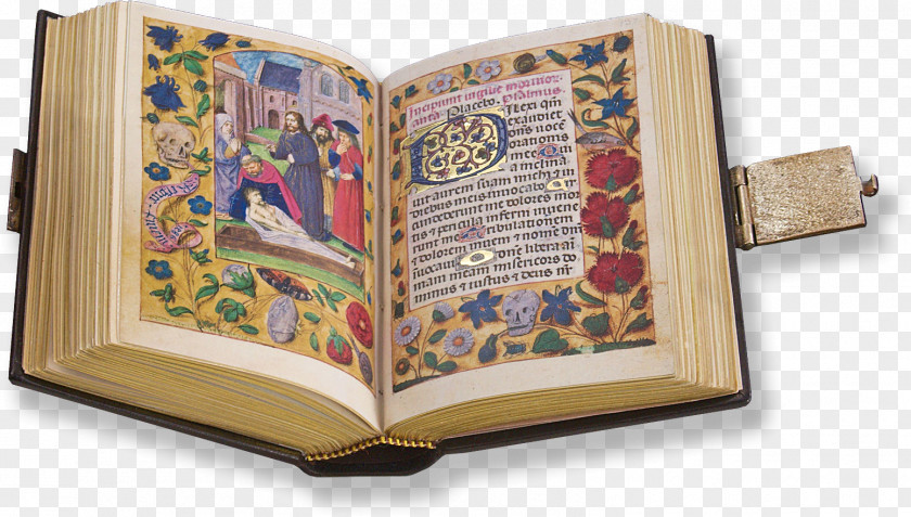 Book Liber Horarum Facsimile Manuscript Art PNG