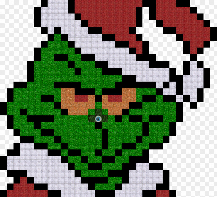 Christmas How The Grinch Stole Christmas! Bead Pattern PNG