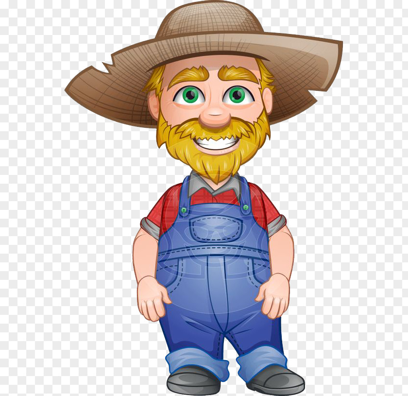 Farmer Boy Cartoon Vector Graphics Agriculture Clip Art PNG