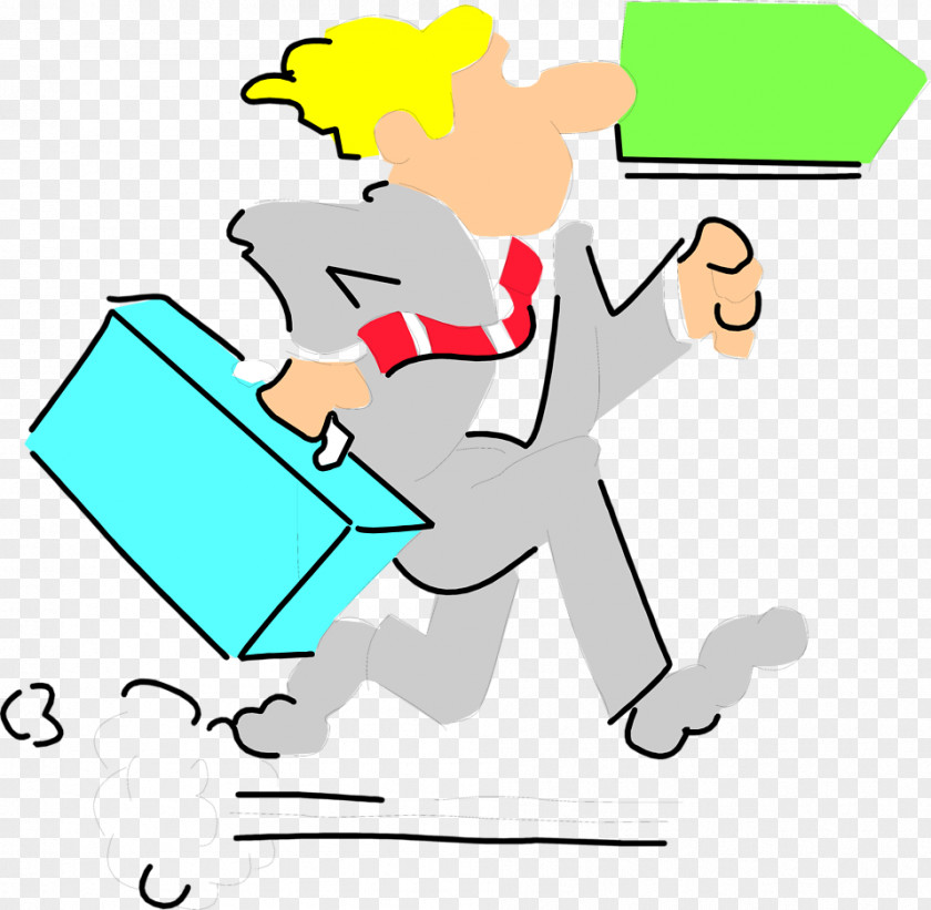 Running Work Clip Art PNG