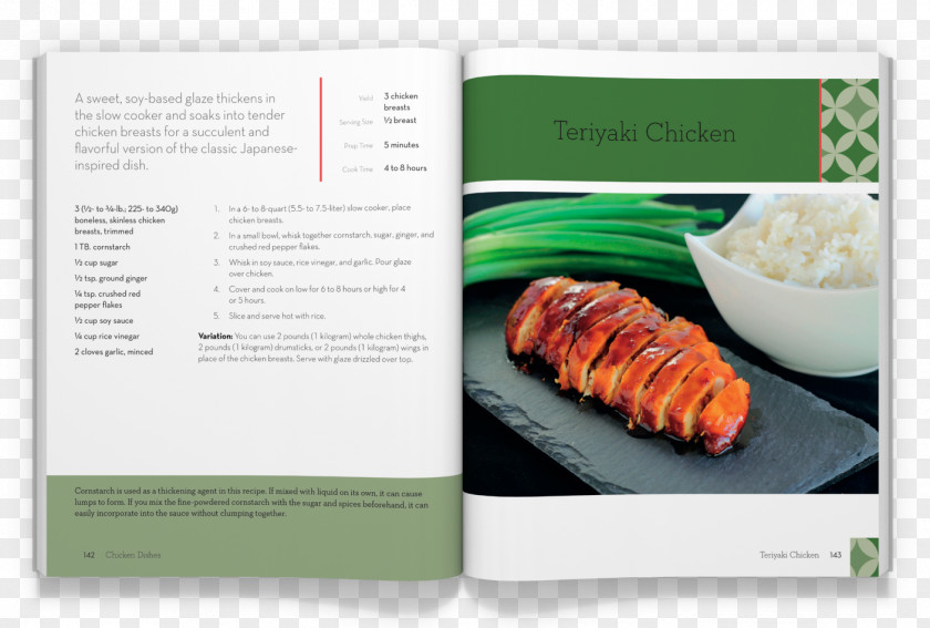 Slow Cooker Brand Brochure PNG
