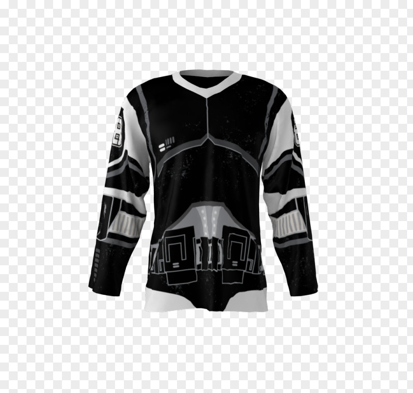 Stormtrooper Hockey Jersey Sweater Sleeve Basketball Uniform PNG