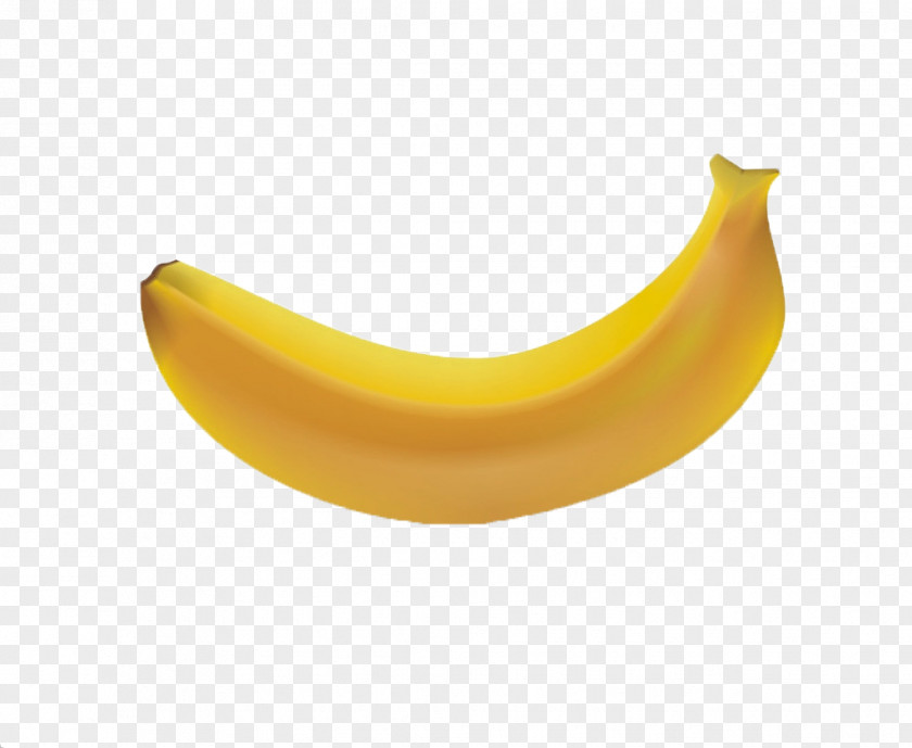 A Banana Yellow Font PNG