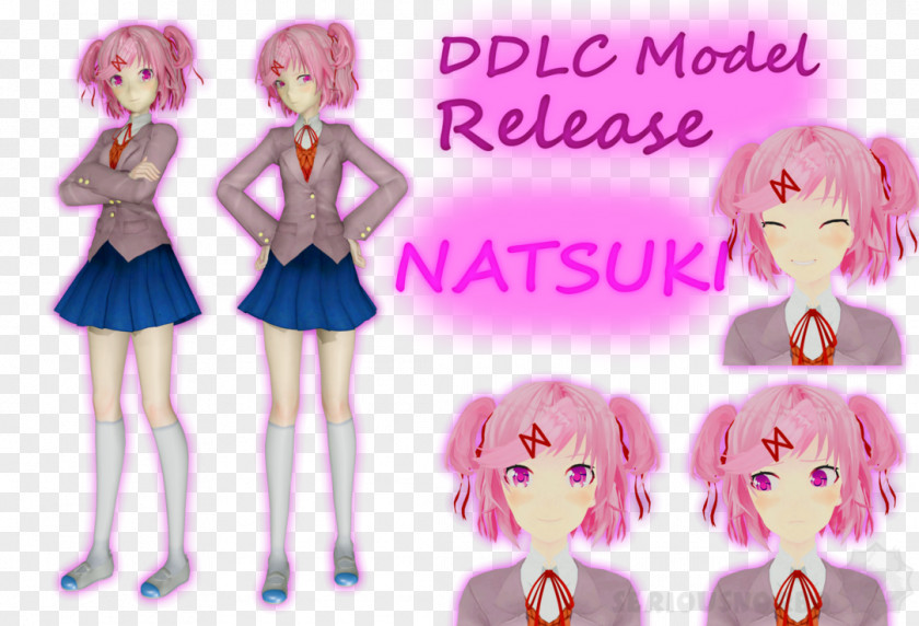 DDLC Doki Literature Club! Model Release DeviantArt Legal Art PNG