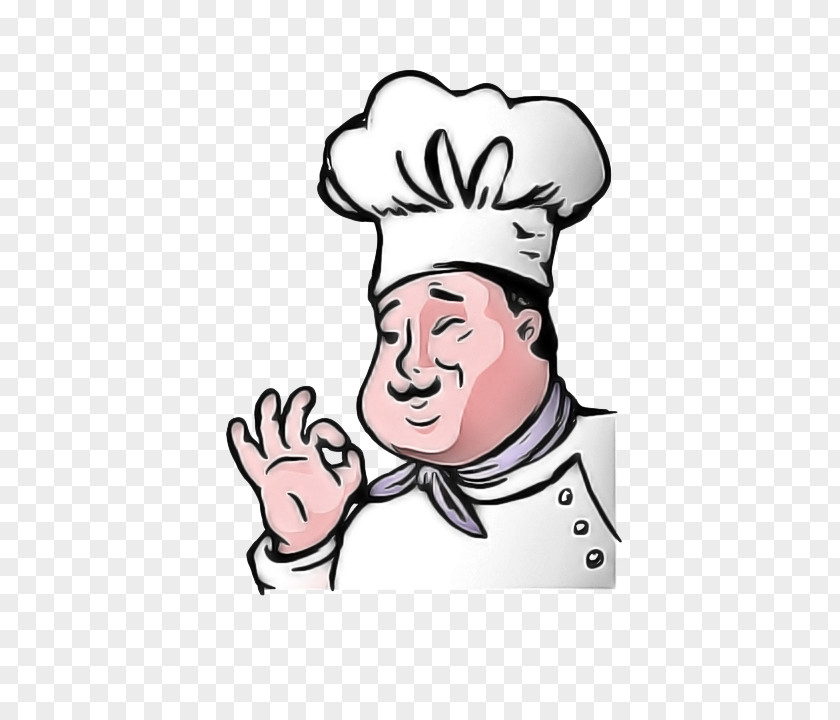 Chief Cook Smile Chef Cartoon PNG