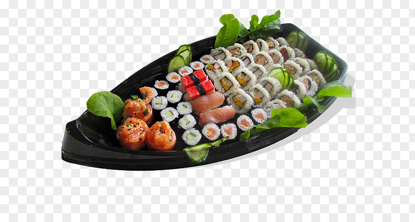 Comida Japonesa Sushi Platter Salad 07030 Finger Food PNG