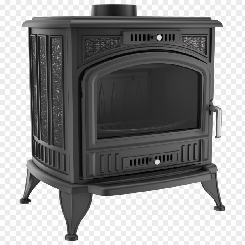 Goat Cast Iron Poland Fireplace Insert PNG