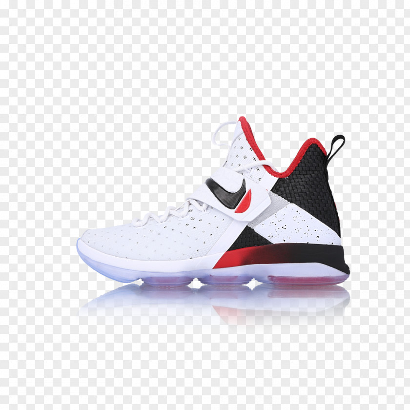 Mens Basketball Shoes White/Black/University Red Nike LeBron 14Mens RedNike Sports 14 PNG