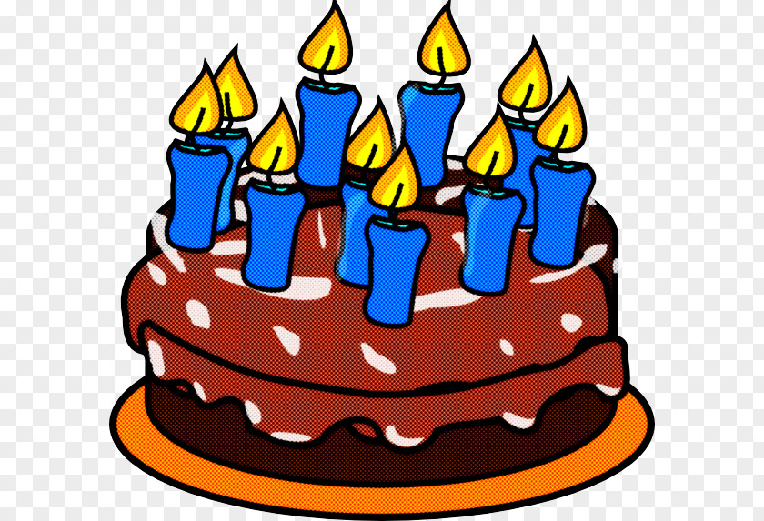 Candle Cake Decorating Birthday PNG