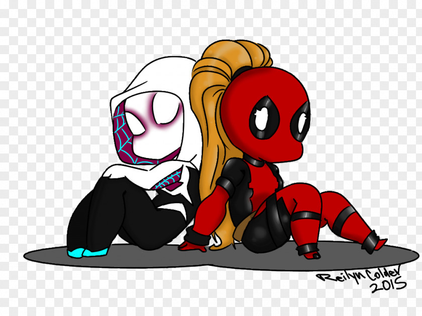 Deadpool Spider-Man Spider-Woman (Gwen Stacy) Spider-Girl Spider-Gwen PNG