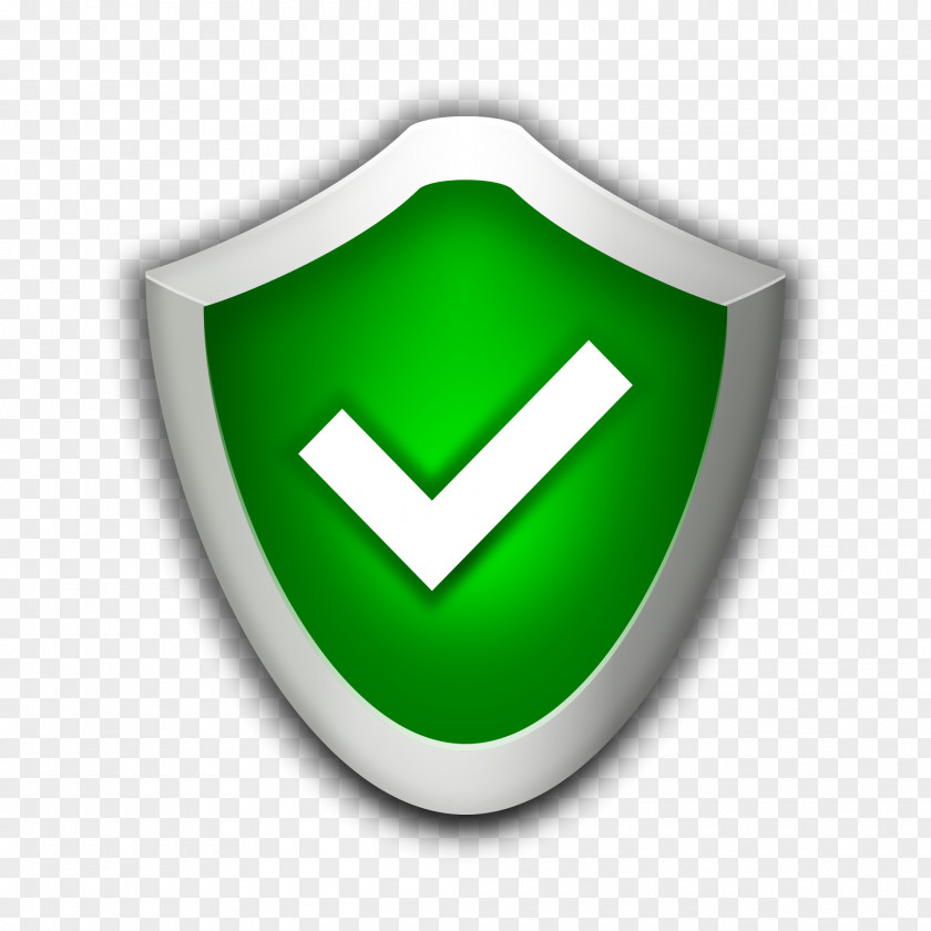 Green Tick Computer Security PNG