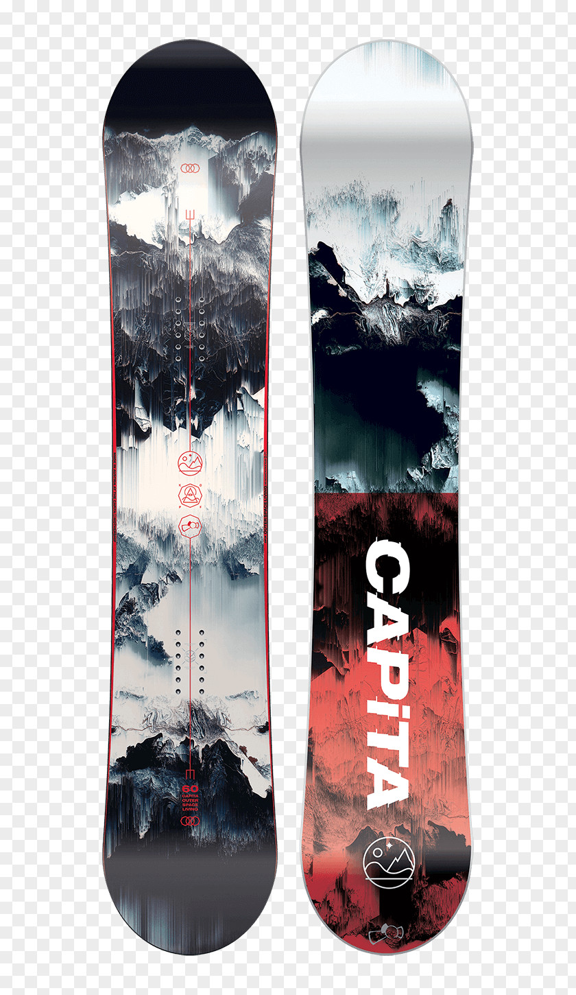 Outer Space Snowboard Capita Freeriding PNG
