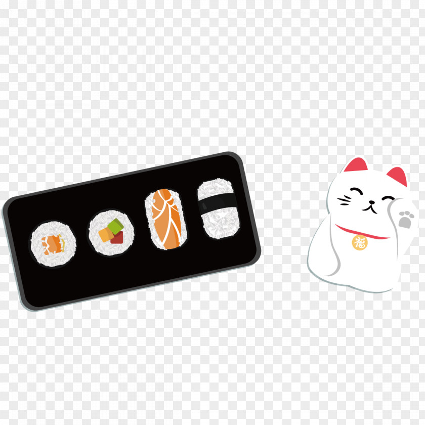 Vector Japanese Cuisine Sushi Onigiri PNG