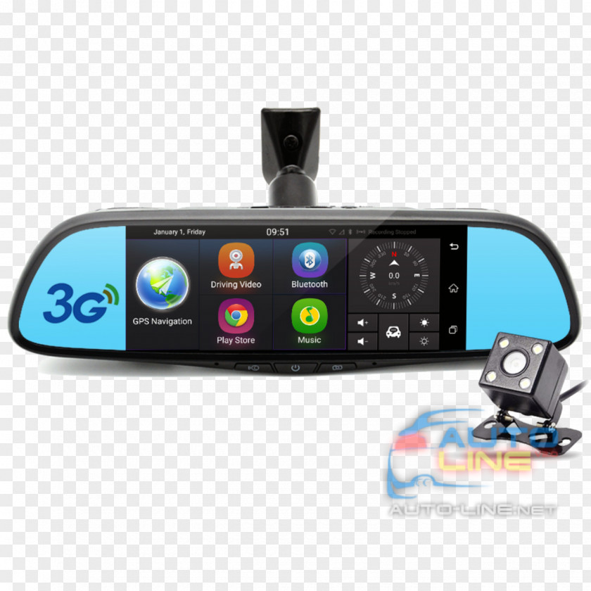 Car GPS Navigation Systems Digital Video Recorders Dashcam Camera PNG