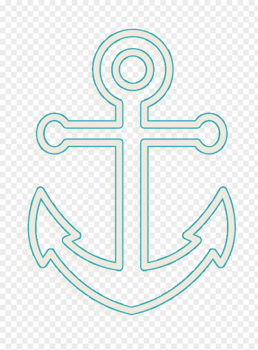 Icon Tatoo Big Anchor PNG