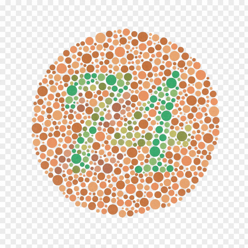 Invisible Woman Color Blindness Vision Ishihara Test Green PNG