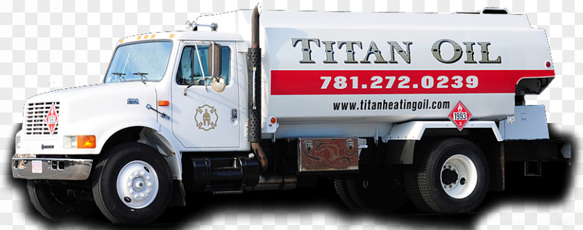 Oil Truck Titan Heating Fuel Burner PNG