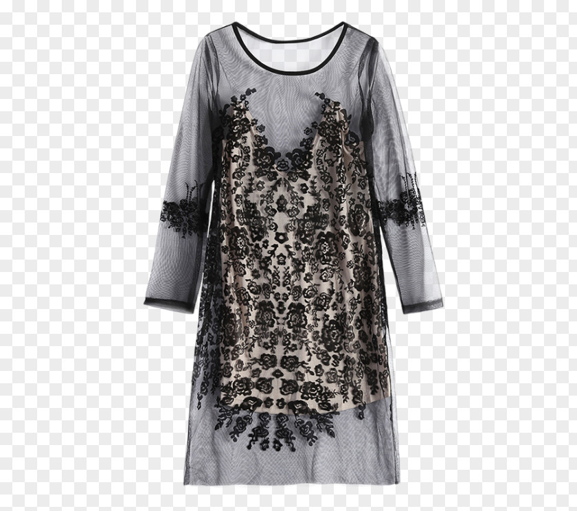Plus-size Clothing T-shirt Dress Sleeve Casual Attire PNG