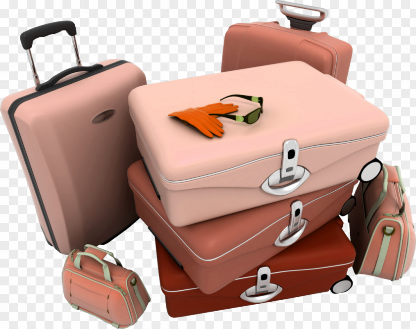 Suitcase Baggage Clip Art PNG