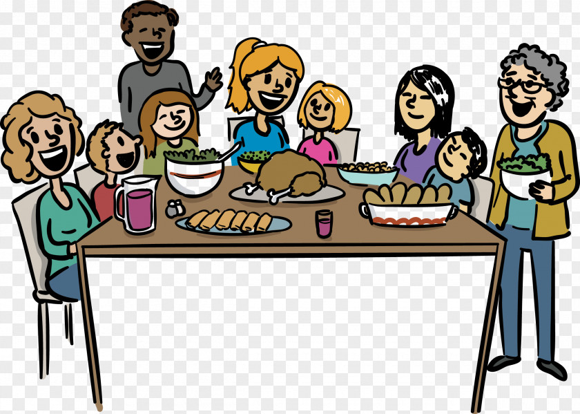 Thanksgiving Clip Art Dinner Meal PNG