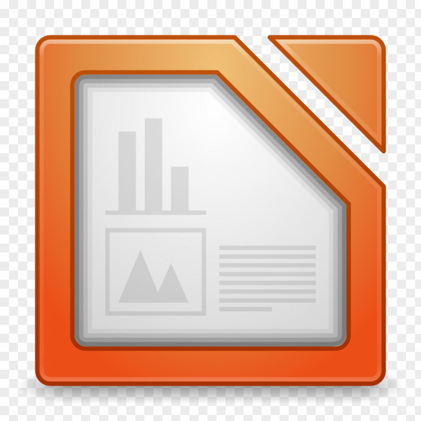 Apps Libreoffice Impress Square Angle Text Brand PNG