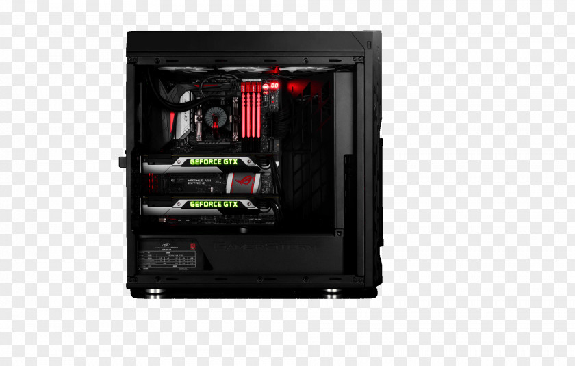 Panic Attack Computer Cases & Housings DeepCool Gamer Storm Genome II Water Cooling PNG