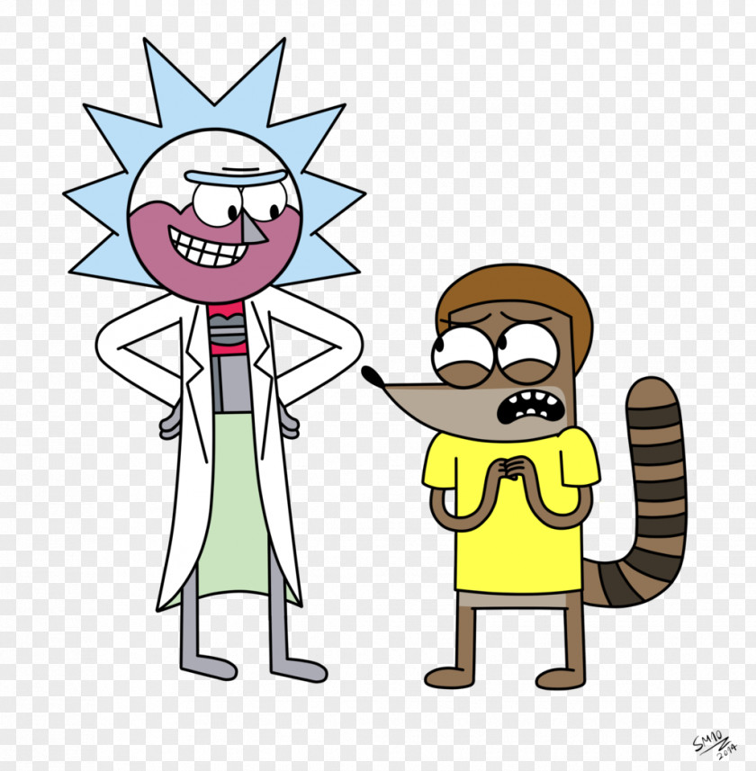 Rick And Morty Mordecai Rigby Benson Art Don PNG