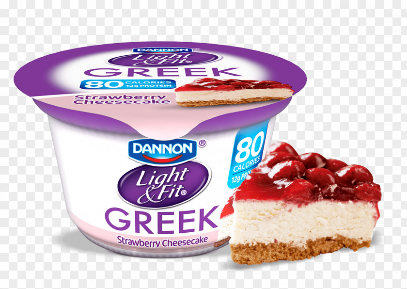 Strawberry Yogurt Cream Pie Greek Cuisine Cheesecake PNG