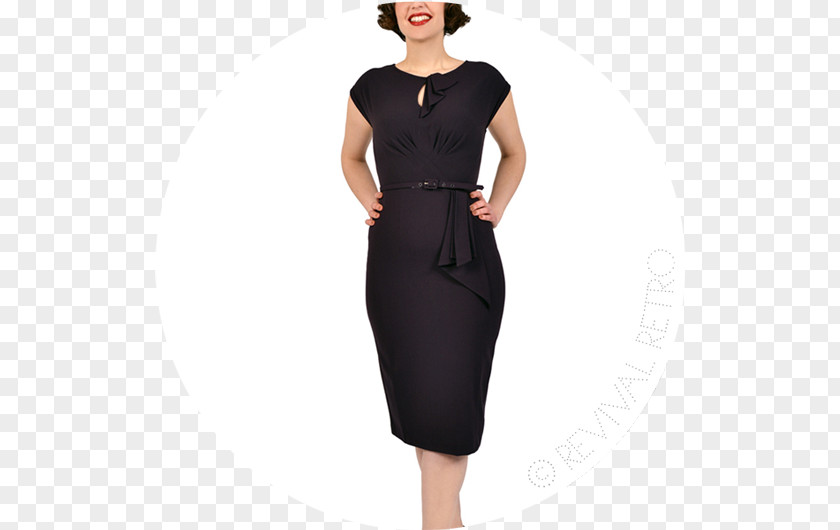 1940's Style Clothing Little Black Dress Waist Stop Staring Wedding PNG