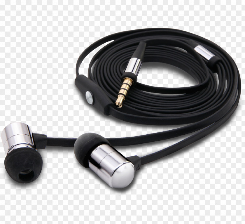 Earphone Microphone Headphones Electrical Cable Audio Output Device PNG