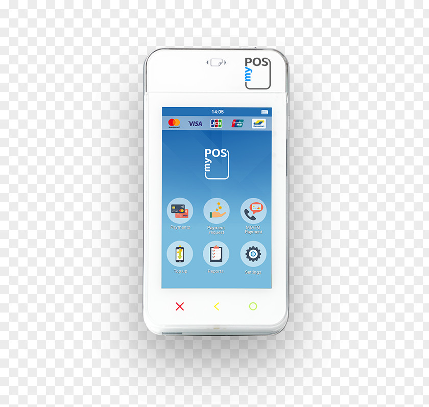 European Business Card Payment Terminal Point Of Sale Computer PNG
